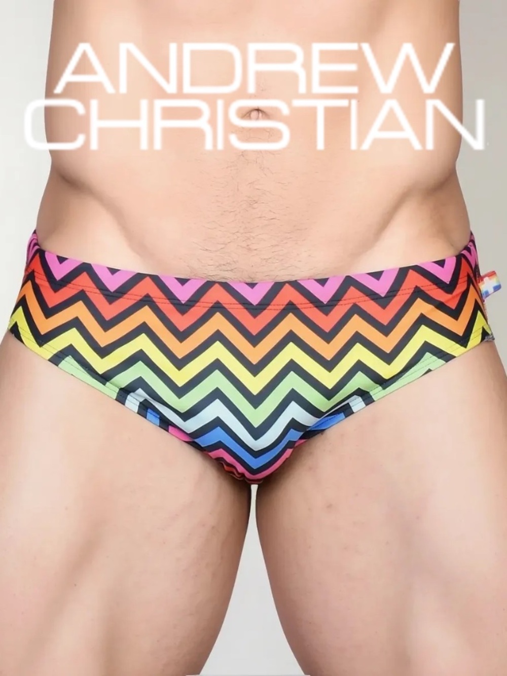 Andrew Christian Swimsuit Medium Gently worn worn RARE sold out style